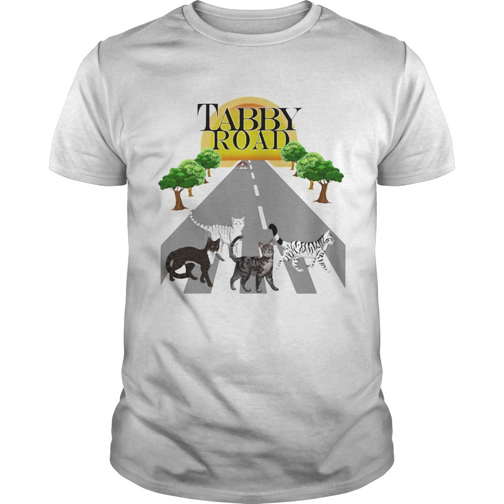 Cat Tabby Road Shirt